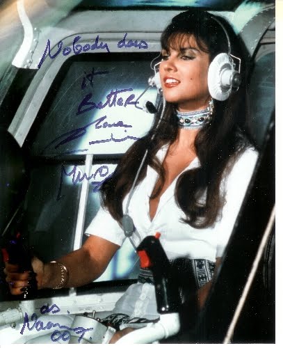 Caroline helicopter autograph